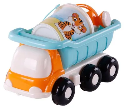 Produktbild von Cavallino Strand KiepWagen mit Bucket Set Blue, 5dlg.