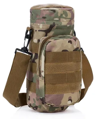 Immagine prodotto di Fondina per borraccia con tasca MOLLE Partizan Tactical WB Camo