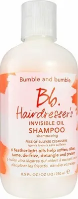 Produktbild von Bumble And Bumble Hairdresser's Invisible Oil Hydrating Shampoo, 60 ml, Shampoo, Professionell, Frauen, Lockiges Haar, Dickes Haar, Alle Farben