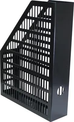 Produktbild von Stehsammler oeco 1622 DIN A4 PS schwarz Packung mit 10 Stück