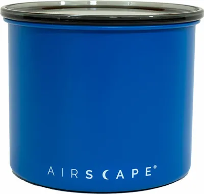 Produktbild von Airscape® Edelstahl-Aromabehälter klein, blau matt