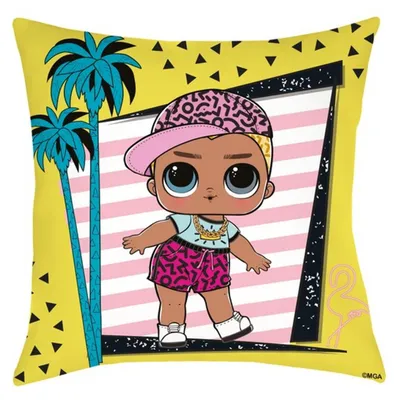 Image de L.O.L. Surprise Coussin Coussin douillet Décor LOL 40 x 40 cm