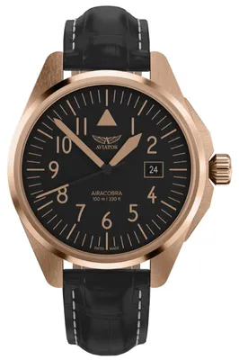 Zdjęcie produktu dla Zegarek  Aviator V.1.38.2.316.4 czarny