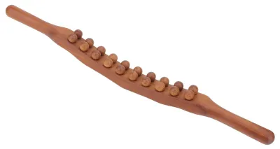 Zdjęcie produktu dla Masażer Gua Sha z drewna do relaksacji mięśni