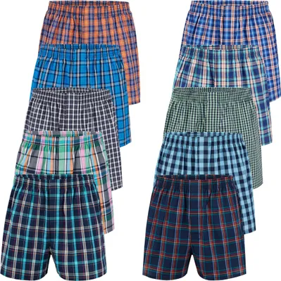 Produktbild von City Life Herren Boxershorts Shorts Boxer Webboxer (10er Pack) Sparpack S - 4XL - Grösse: 4XL, Farbe: Mehrfarbig (Classic Multicolour 3 C-10-3)
