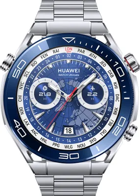 Produktbild von Huawei Watch Ultimate in Tiefseeblau, 14 Tage Akkulaufzeit, 100M Wasserdicht