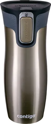Produktbild von ContiGo! Thermobecher West Loop Kaffeebecher Isobecher Edelstahl latte braun 1000-0795
