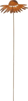 Produktbild von Rost Gartenstecker Sonnenhut 81,5 cm Edelrost Gartendeko Blume Gartendekoration