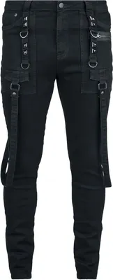 Produktbild von KIHILIST by KILLSTAR Jeans Herren KIHILIST Bondage Trousers schwarz XXL