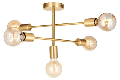 Immagine prodotto di Lampada da soffitto Studio | 5 luci | 10 W E27 | Metallo