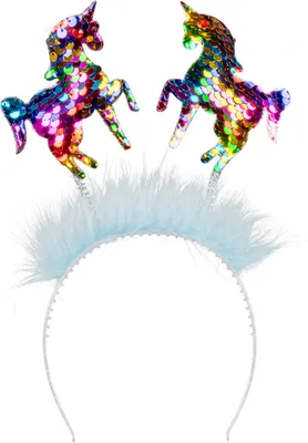 Boland Einhorn Tiara Für Erwachsene | Silberner Haarreif Mit Perlen Für Mottoparty