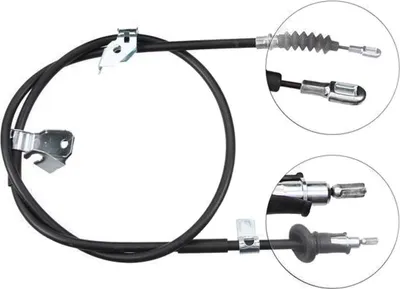Produktbild von A.B.S. Handbremsseil Seilzug Feststellbremse für MITSUBISHI COLT VI (Z3A, Z2A) Hinten Rechts K17268