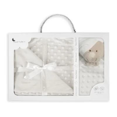 Produktbild von Interbaby - Blasen Decke 80X110 CMS. + Dou Dou 28X17 CMS. - Mod. Osito - Beige