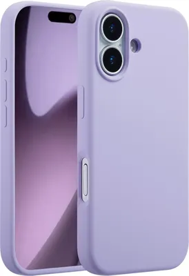 Zdjęcie produktu dla Accezz Liquid Silicone Backcover z MagSafe dla Apple iPhone 17 - fioletowy
