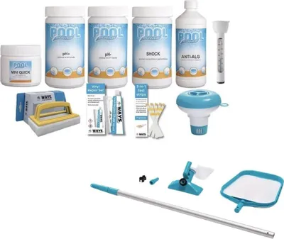 Obrázek produktu pro WAYS - Péče o bazén - Malý balíček Deluxe a sada pro péči o bazén