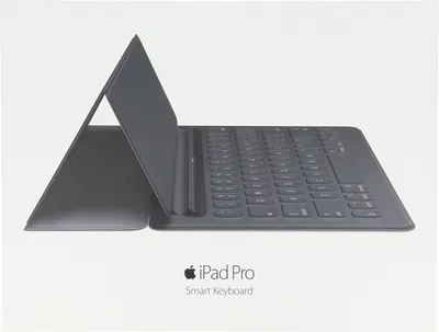 Produktbild von Apple Smart Keyboard für das 12.9" iPad Pro, QWERTZ, Deutsch, Apple, iPad Pro 12.9", Schwarz, Stoff, Mikrofaser, Polyurethan