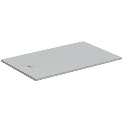 Produktbild von IS Rechteck-Brausewanne Ultra Flat S, 1600x1000x30mm, Carraraweiß