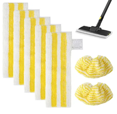 7-teiliges Mikrofasertuch-Set für Dampfreiniger SC1–SC5