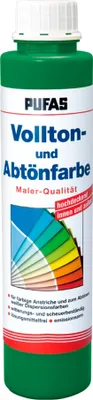 Produktbild von PUFAS Vollton- und Abtönfarbe 750 ml grün 505 -  Maler-Qualität