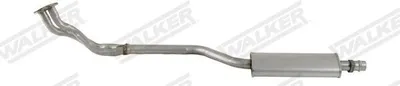 Produktbild von WALKER 14569 Mittelschalldämpfer Schalldämpfer für BMW 3 Limousine (E30) 3 Touring (E30)