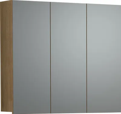 Produktbild von trendteam Bad Spiegelschrank Pure Bliss Evoke Eiche Melamin B/H/T ca. 90/80/20 cm