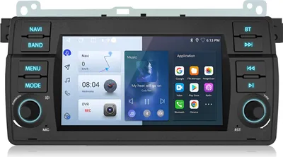 Image de Android13 Autoradio 2+64G pour BMW Série 3 E46 1998-2006 GPS Navi BT carplay WIFI DAB+ SWC RDS android auto