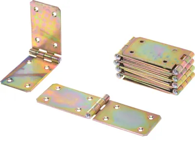 Obrázok produktu pre Aqbau® Sada 10 ks závesov na debny 150 mm x 45 mm závesy na debny stolové závesy stolové závesy valcované závesy
