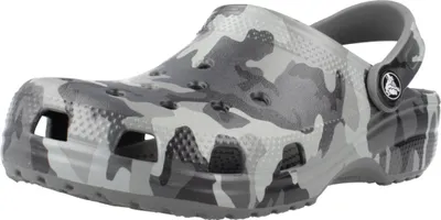 Produktbild von CROCS CLASSIC PRINTED CAMO CLOG Grau