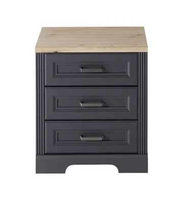 Zdjęcie produktu dla Rollcontainer >Jasmin< in Graphit - 54x62x39cm (BxHxT)