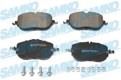 Produktbild von SAMKO Bremsbeläge Satz Vorne Bremsklötze passend für MERCEDES-BENZ C-Klasse T-Modell (S206) 5SP2372