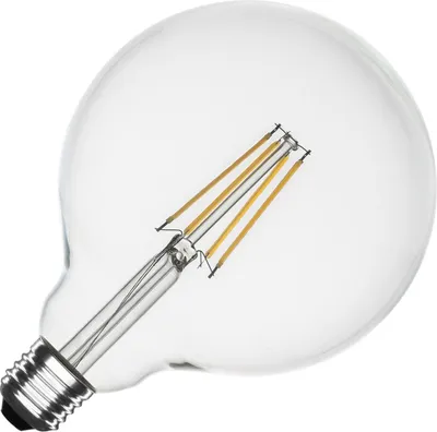 Immagine prodotto di Lampadina LED a filamento E27 8W 1055 lm Dimmerabile G125 No Flicker 4000K Bianco neutro