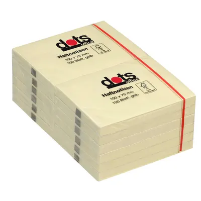 Image de dots 221958 Haftnotizen gelb 100x75mm