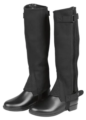 Produktbild von Covalliero Minichaps ClassicStretch Erwachsene schwarz, Größe:XL