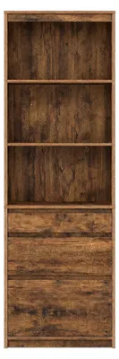 Immagine prodotto di Libreria con ripiani regolabili | Marrone | 57,1 x 30 x 180 cm