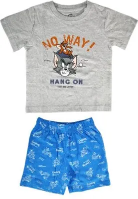 Produktbild von Tom und Jerry Jungen Kinder Pyjama – Grau / 98