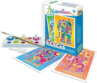 Produktbild von SentoSphere - Aquarellum Mini - Elefanten