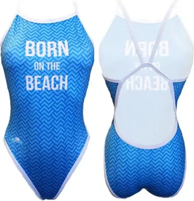 Produktbild von Turbo Revolution Born On The Beach Badeanzug Blau 3XL Damen Blau 3XL