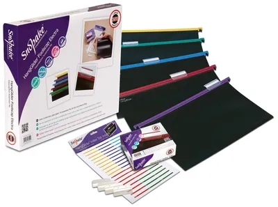Image de Ensemble de dossiers de suspension Snopake HangGlider - 25 dossiers, couleurs assorties