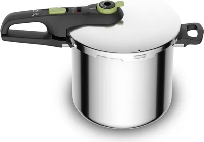 Image de Tefal Secure Trendy Autocuiseur, avec panier, marmite, casserole, adapté à l'induction, acier inoxydable, 8 L, YS22Z11