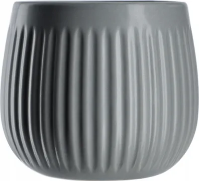 Immagine prodotto di Vaso da fiori KADAX "Vario", vaso per piante in ceramica, vaso da fiori in ceramica, 14 cm, grigio