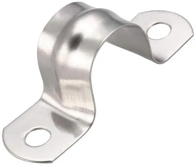 Immagine prodotto di Morsetto profondo da 20 mm in acciaio inossidabile, con 2 fori
