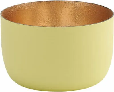 Immagine prodotto di Gift Company Windlicht Madras S, Teelichthalter, Kerzenhalter, Eisen, Pastellgelb, 5 cm, 1092503080