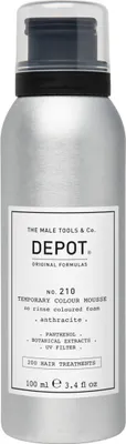Obrázok produktu pre Mousse de temporäre Farbe Depot Nº210 Anthrazit, 100 ml, einfache de Anwendungsformel, Farbe intense und temporär für eine schnelle und kompromisslose Veränderung de Look.