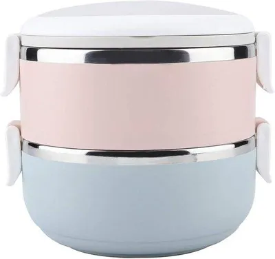 Produktbild von Famanu Thermobento Lunchbox aus Edelstahl - 1400ml