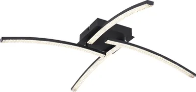 Produktbild von Globo Lighting Deckenleuchte Metall schwarz matt, LED