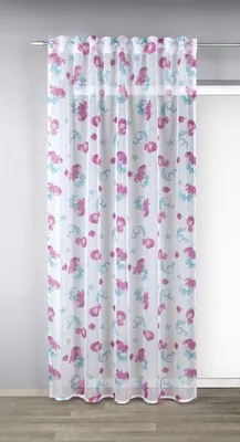 Produktbild von Fertigschal verdeckte Schlaufen "Meerjungfrau" -  Größe (HxB) 245x135cm  bunt