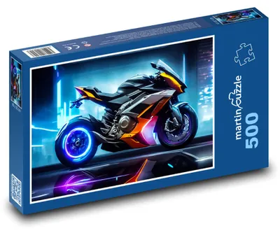 Zdjęcie produktu dla martinpuzzle - Puzzle 500 elementów - Motocykl