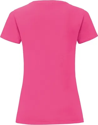 Produktbild von Fruit of the Loom - "Iconic 150" T-Shirt für Damen BC4777 (M) (Grau meliert)