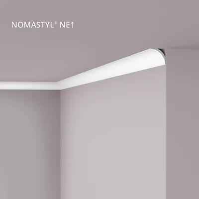 Produktbild von NMC NE1 Pure NOMASTYL Eckleiste Zierleiste Stuckleiste 2 m