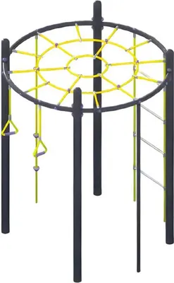 Image de Barres à grimper Barres de gymnastique Barres à pendre Barres de cordePasserelles suspendues Prises d'escalade